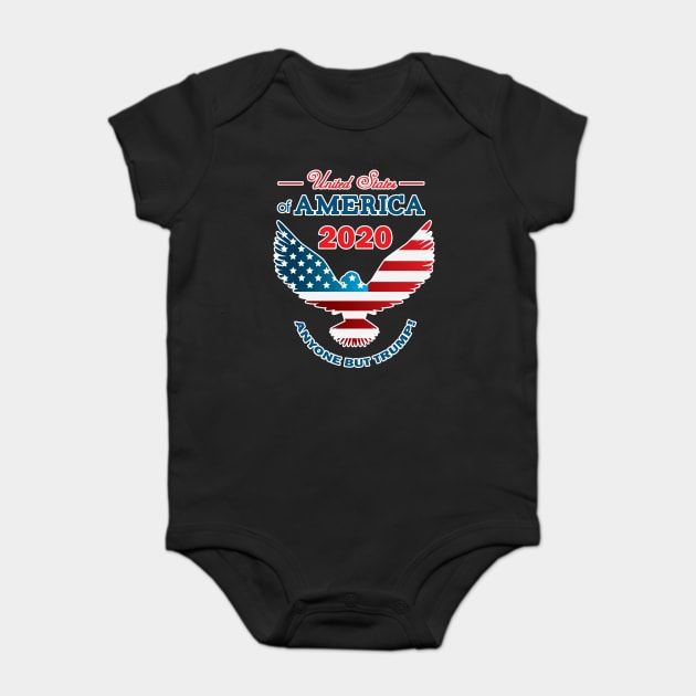 2020 Anyone but Trump Make America Nice Again Baby Bodysuit by creative